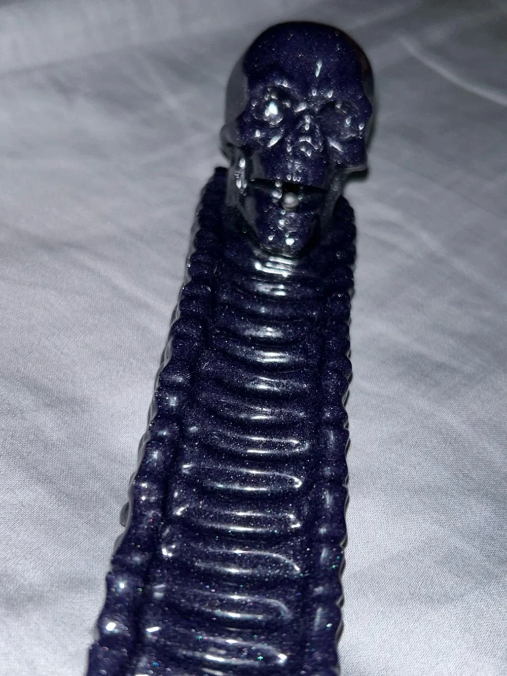 Handmade dark purple